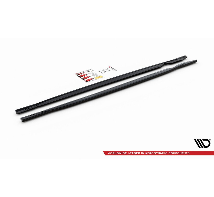 Maxton Design Side Skirts Diffusers V.1 Volkswagen Golf R Mk8