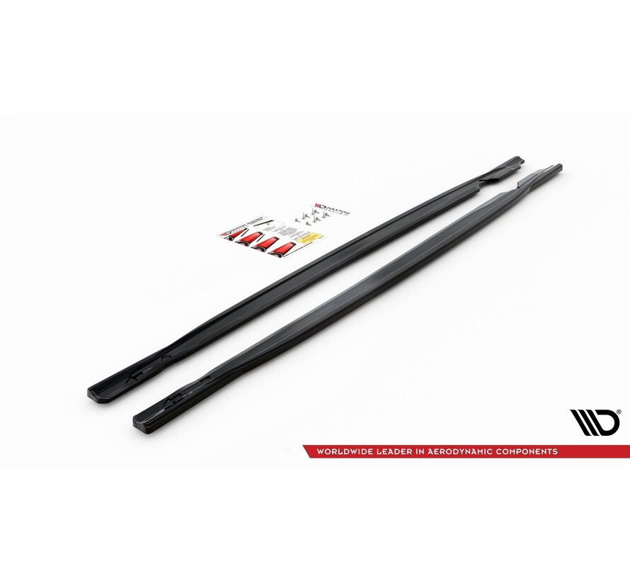 Maxton Design Side Skirts Diffusers V.1 Volkswagen Golf R Mk8