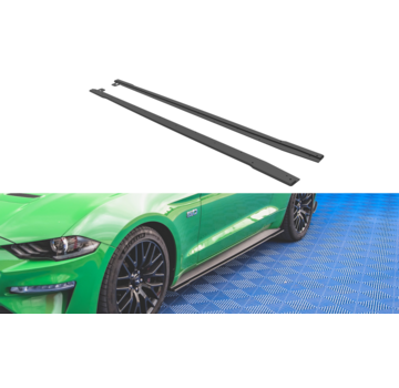 Maxton Design Maxton Design Street Pro Side Skirts Diffusers V.1 Ford Mustang GT Mk6 Facelift