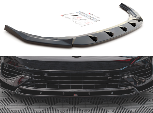 Maxton Design Maxton Design Front Splitter V.2 Volkswagen Golf R Mk8