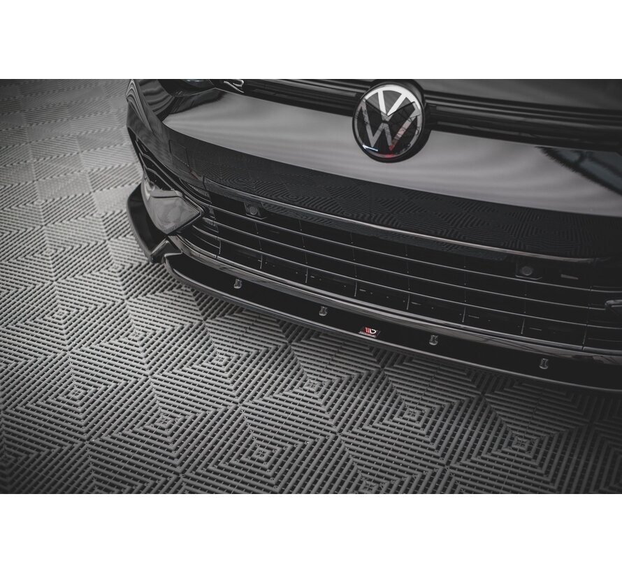 Maxton Design Front Splitter V.2 Volkswagen Golf R Mk8