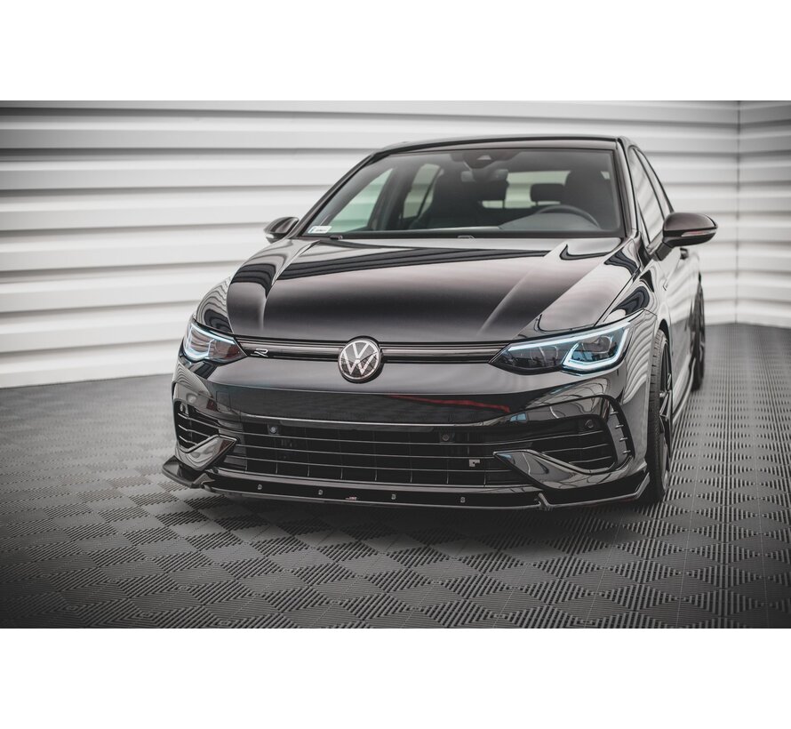 Maxton Design Front Splitter V.2 Volkswagen Golf R Mk8