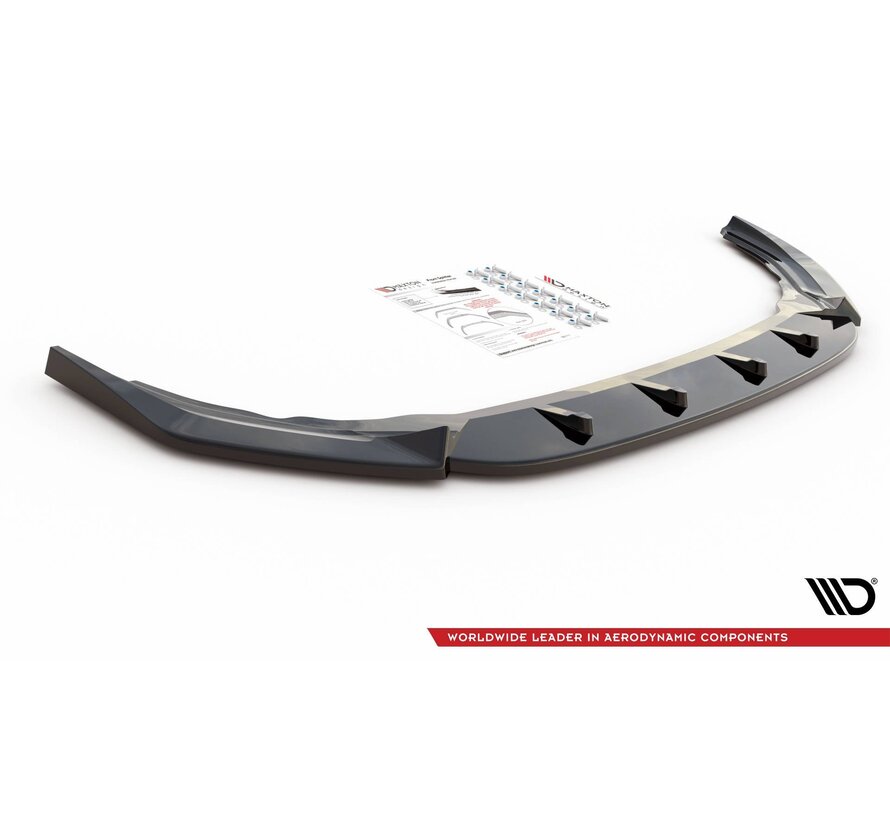 Maxton Design Front Splitter V.2 Volkswagen Golf R Mk8