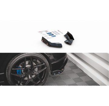 Maxton Design Maxton Design Rear Side Splitters V.2 + Flaps Volkswagen Golf R Mk8