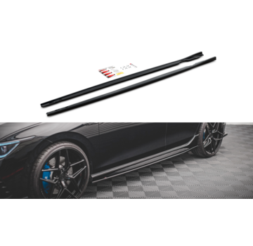 Maxton Design Maxton Design Side Skirts Diffusers V.2 Volkswagen Golf R Mk8