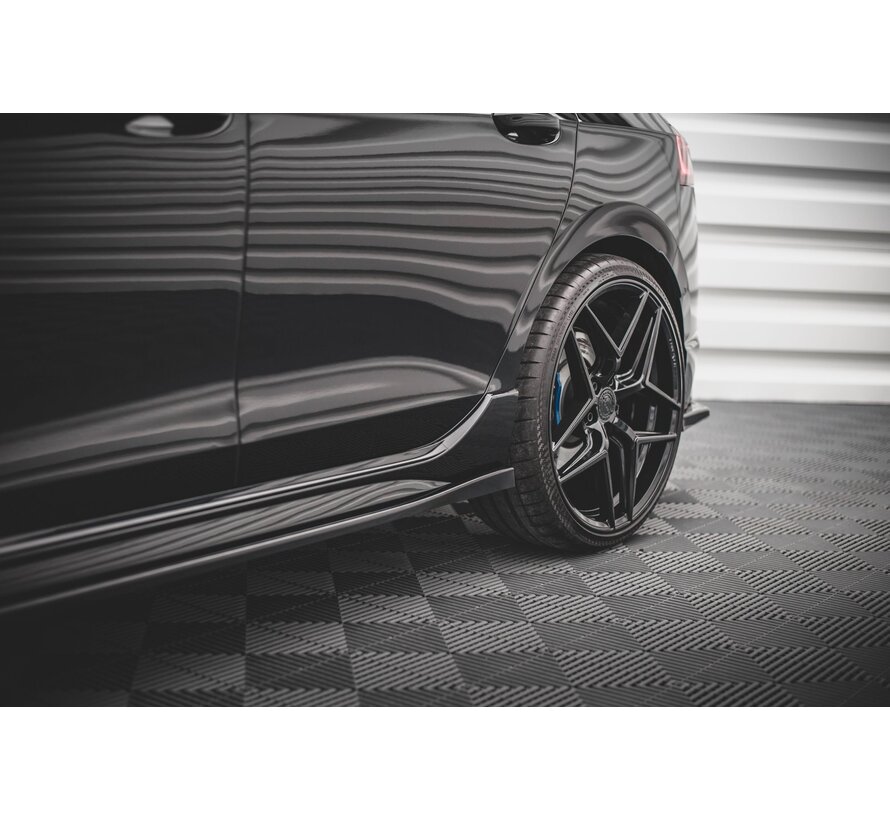 Maxton Design Side Skirts Diffusers V.2 Volkswagen Golf R Mk8