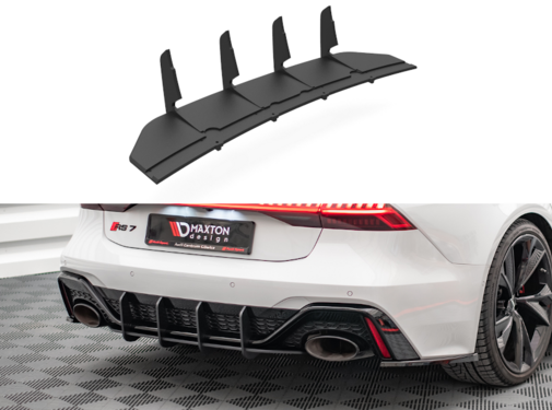 Maxton Design Maxton Design Street Pro Rear Diffuser Audi RS7 C8 / RS6 C8