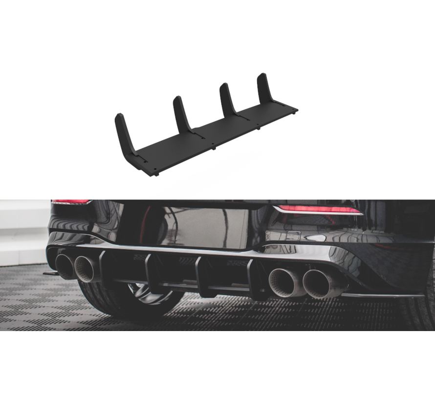 Maxton Design Street Pro Rear Diffuser Volkswagen Golf R Mk8