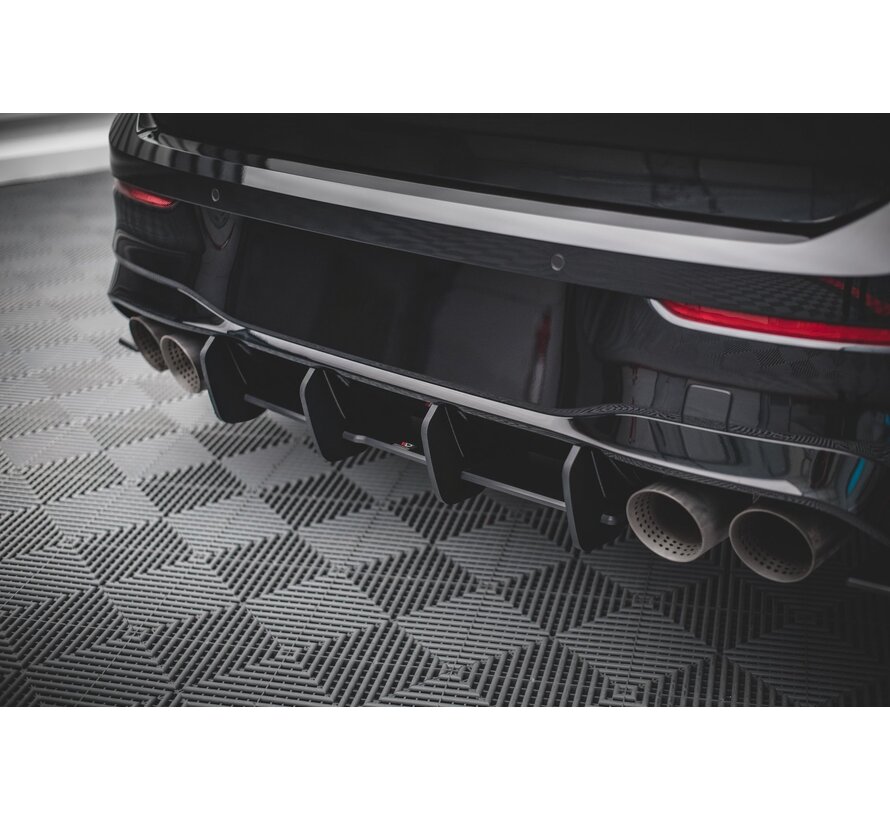 Maxton Design Street Pro Rear Diffuser Volkswagen Golf R Mk8