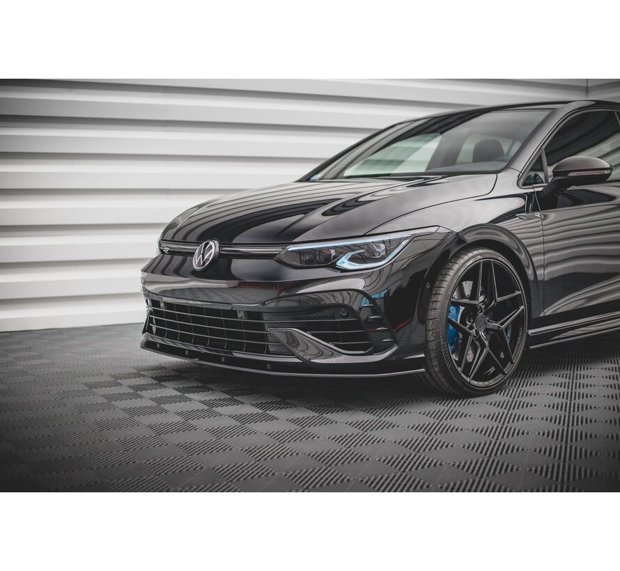 Maxton Design Street Pro Front Splitter Volkswagen Golf R Mk8