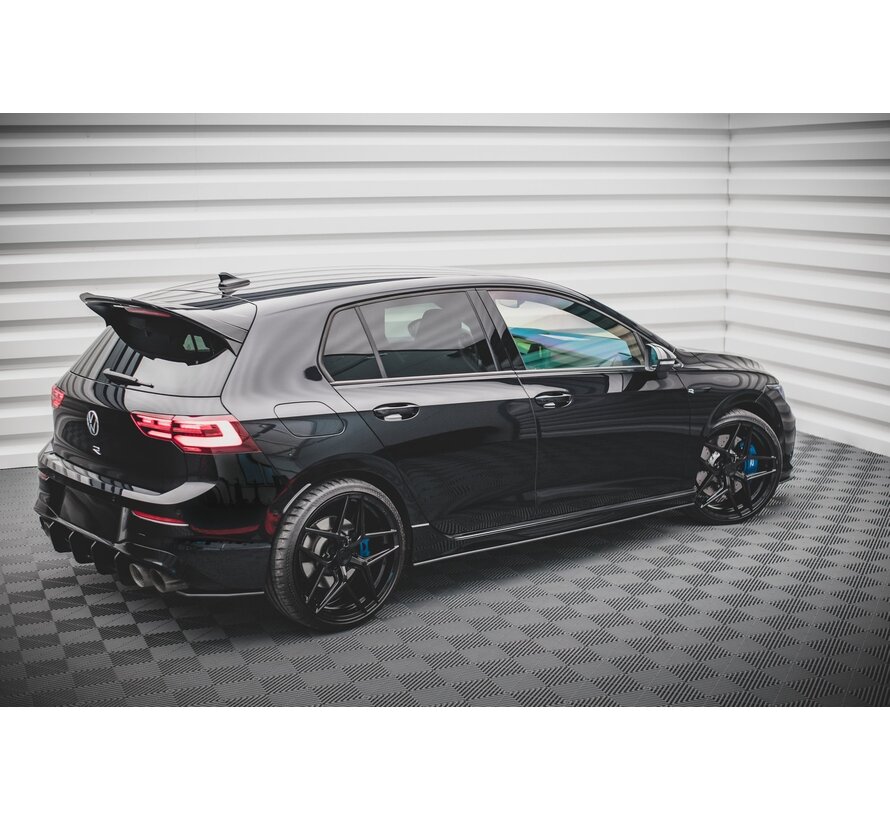 Maxton Design Street Pro Rear Side Splitters Volkswagen Golf R Mk8