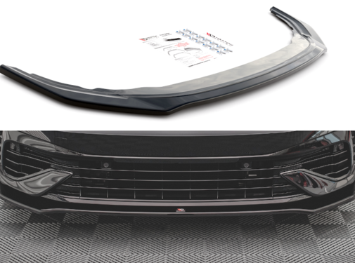 Maxton Design Maxton Design Front Splitter V.3 Volkswagen Golf R Mk8