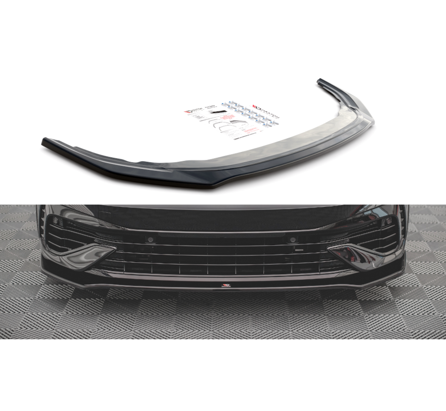 Maxton Design Front Splitter V.3 Volkswagen Golf R Mk8