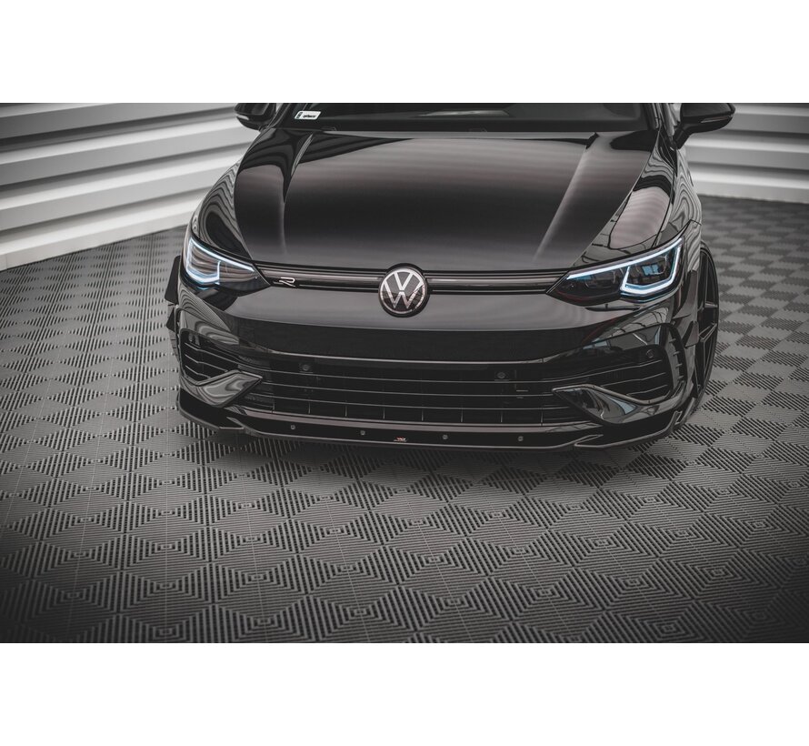 Maxton Design Front Splitter V.4 Volkswagen Golf R Mk8