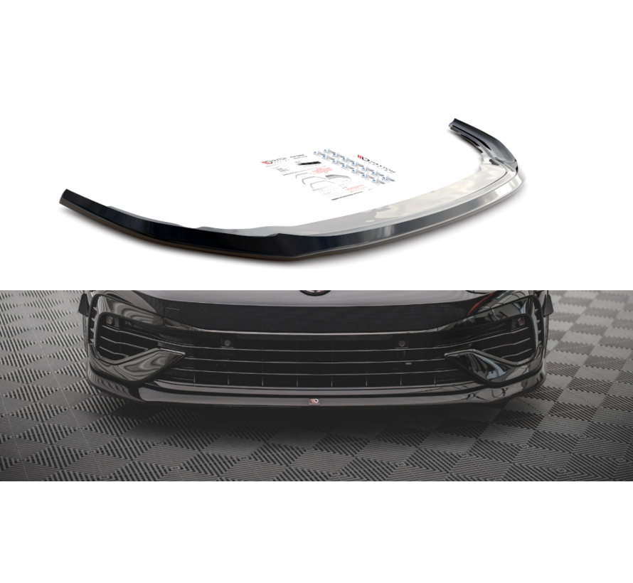 Maxton Design Front Splitter V.5 Volkswagen Golf R Mk8