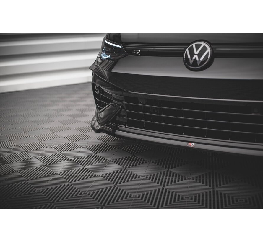 Maxton Design Front Splitter V.6 Volkswagen Golf R Mk8