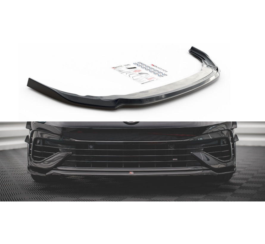 Maxton Design Front Splitter V.6 Volkswagen Golf R Mk8