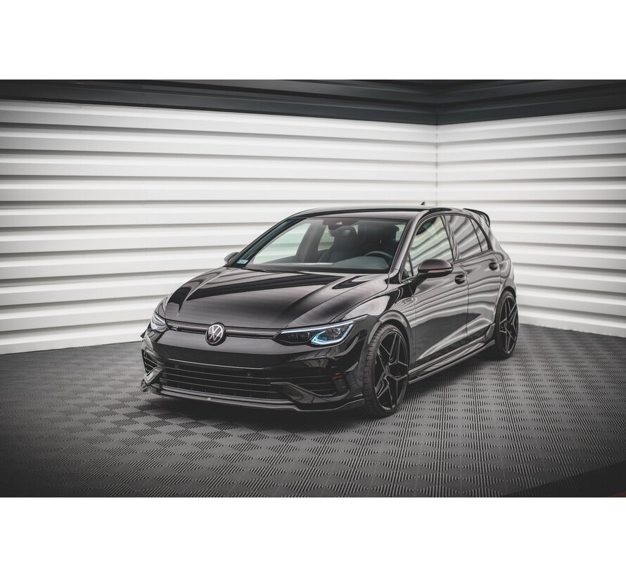 Maxton Design Front Splitter V.6 Volkswagen Golf R Mk8