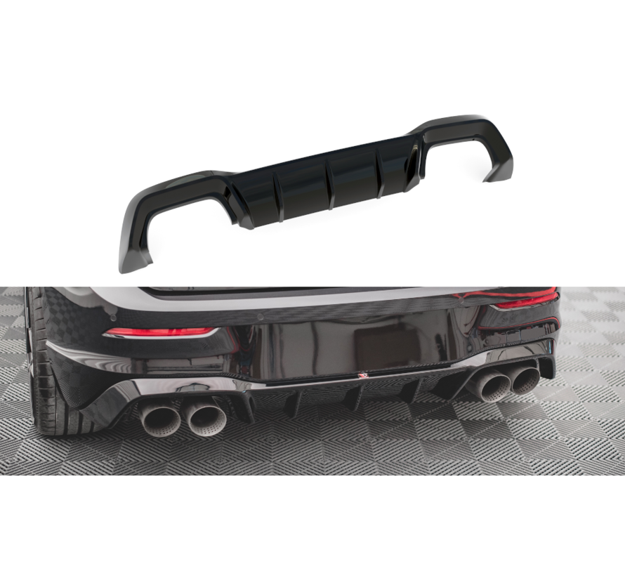 Maxton Design Rear Valance V.1 Volkswagen Golf R Mk8