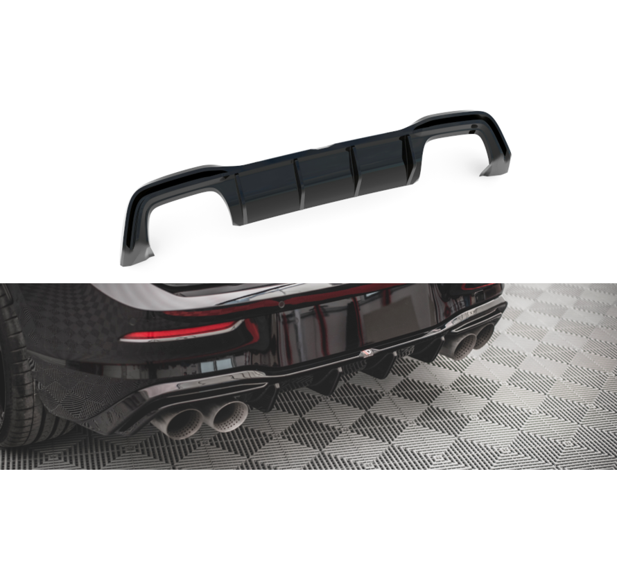 Maxton Design Rear Valance V.2 Volkswagen Golf R Mk8
