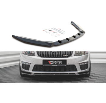 Maxton Design Maxton Design Front Splitter V.3 Skoda Octavia RS Mk3