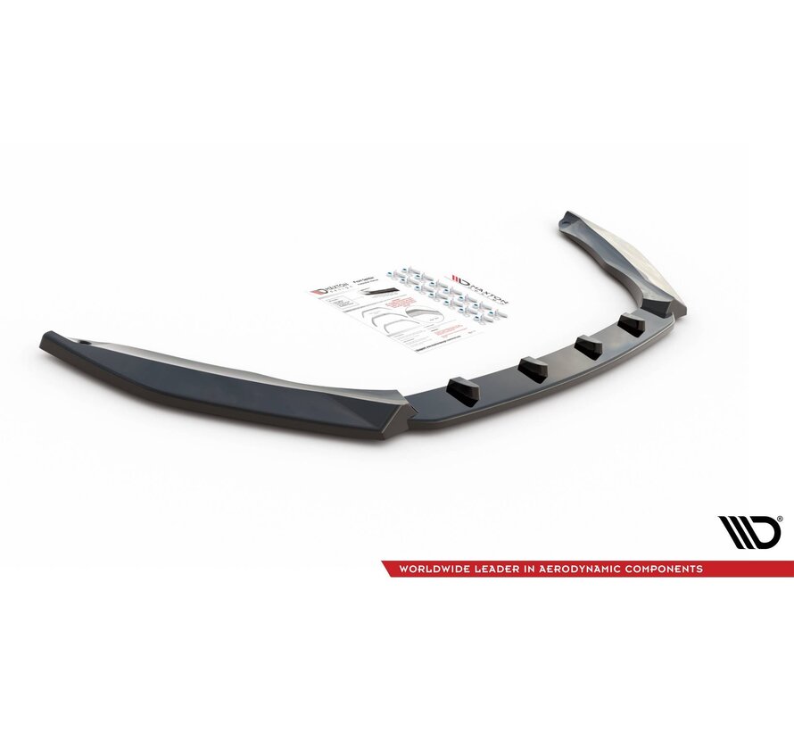 Maxton Design Front Splitter V.3 Skoda Octavia RS Mk3