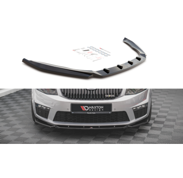 Maxton Design Maxton Design Front Splitter V.4 Skoda Octavia RS Mk3