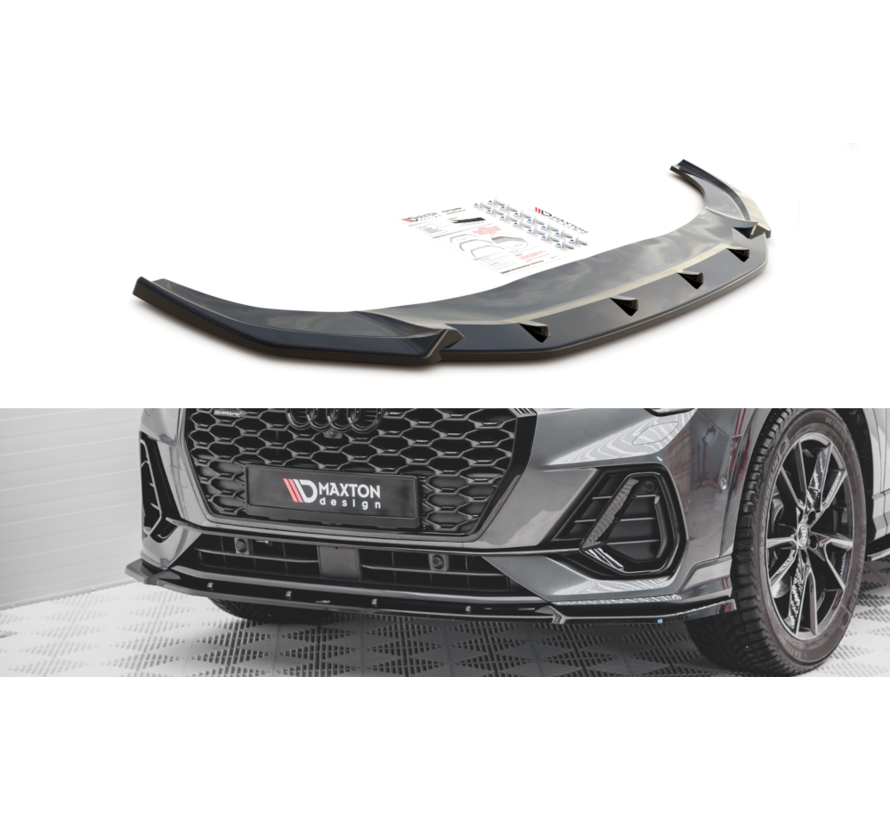 Maxton Design Front Splitter V.2 Audi Q3 Sportback S-Line