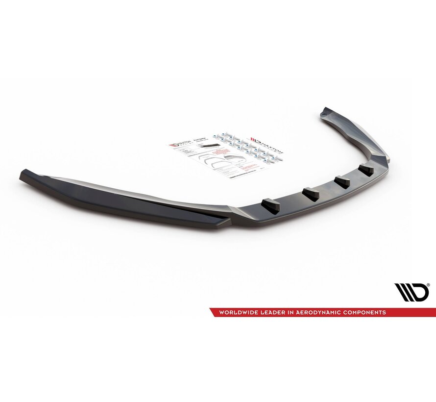 Maxton Design Front Splitter V.4 Skoda Octavia RS Mk3