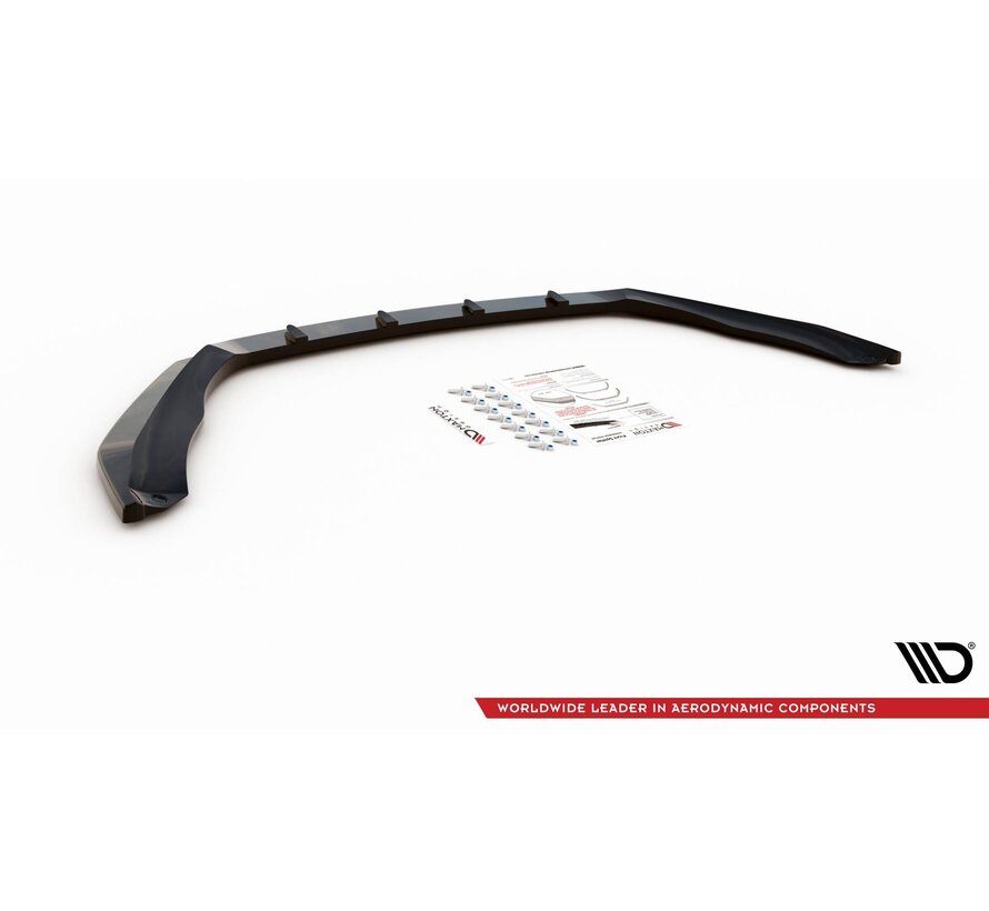 Maxton Design Front Splitter V.4 Skoda Octavia RS Mk3