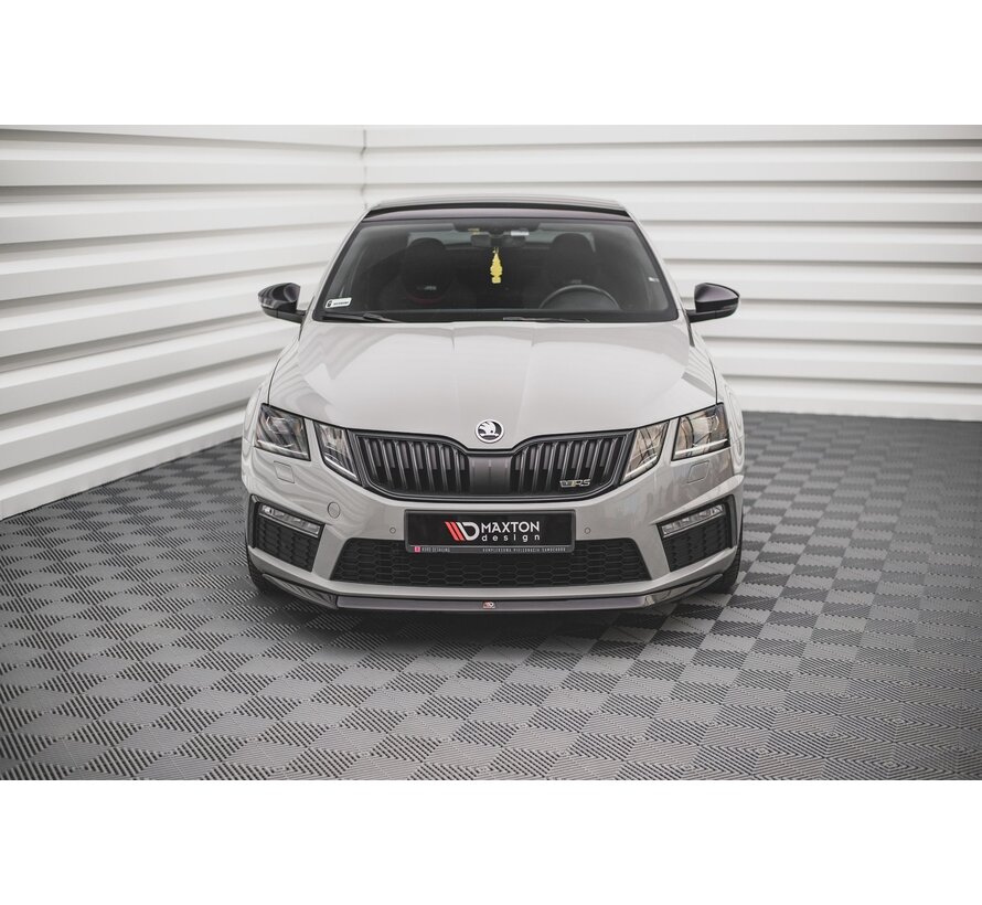 Maxton Design Front Splitter V.1 Skoda Octavia RS Mk3 Facelift