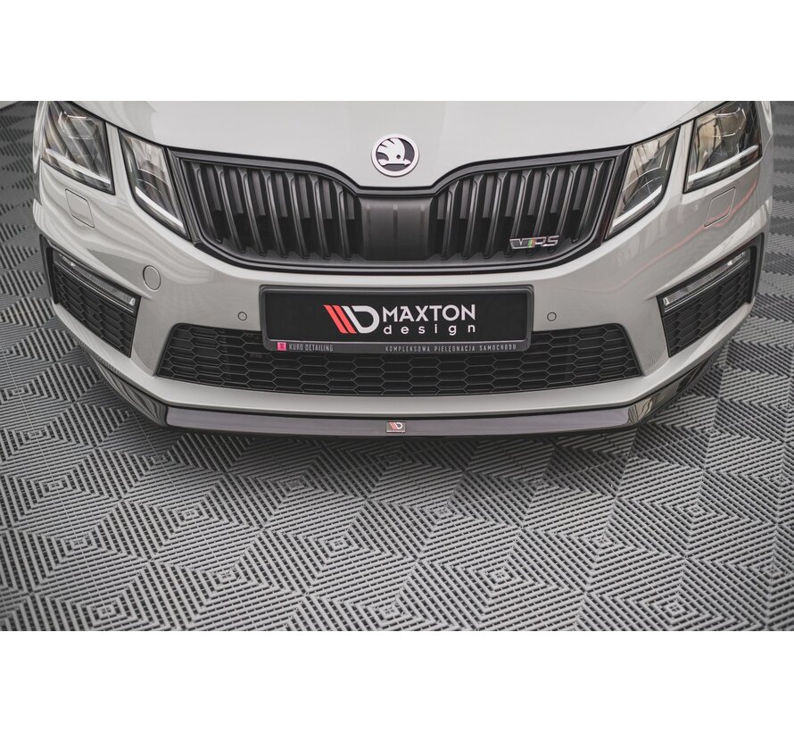 Maxton Design Front Splitter V.1 Skoda Octavia RS Mk3 Facelift