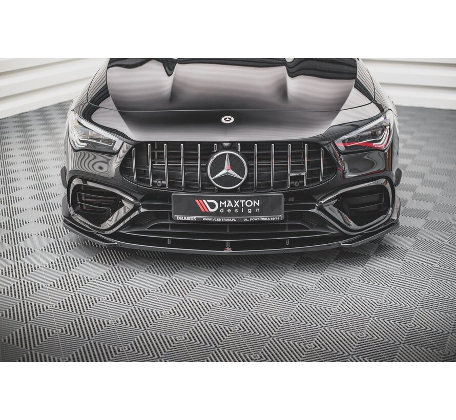 Maxton Design Front Splitter V.3 Mercedes-AMG CLA 45 Aero C118
