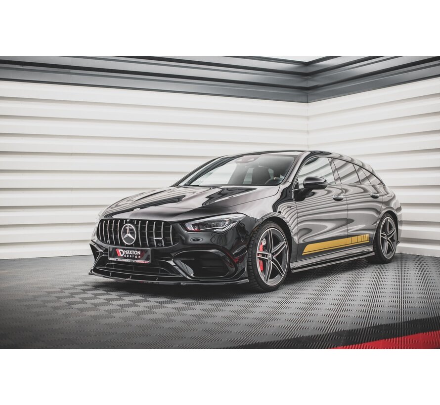 Maxton Design Front Splitter V.3 Mercedes-AMG CLA 45 Aero C118