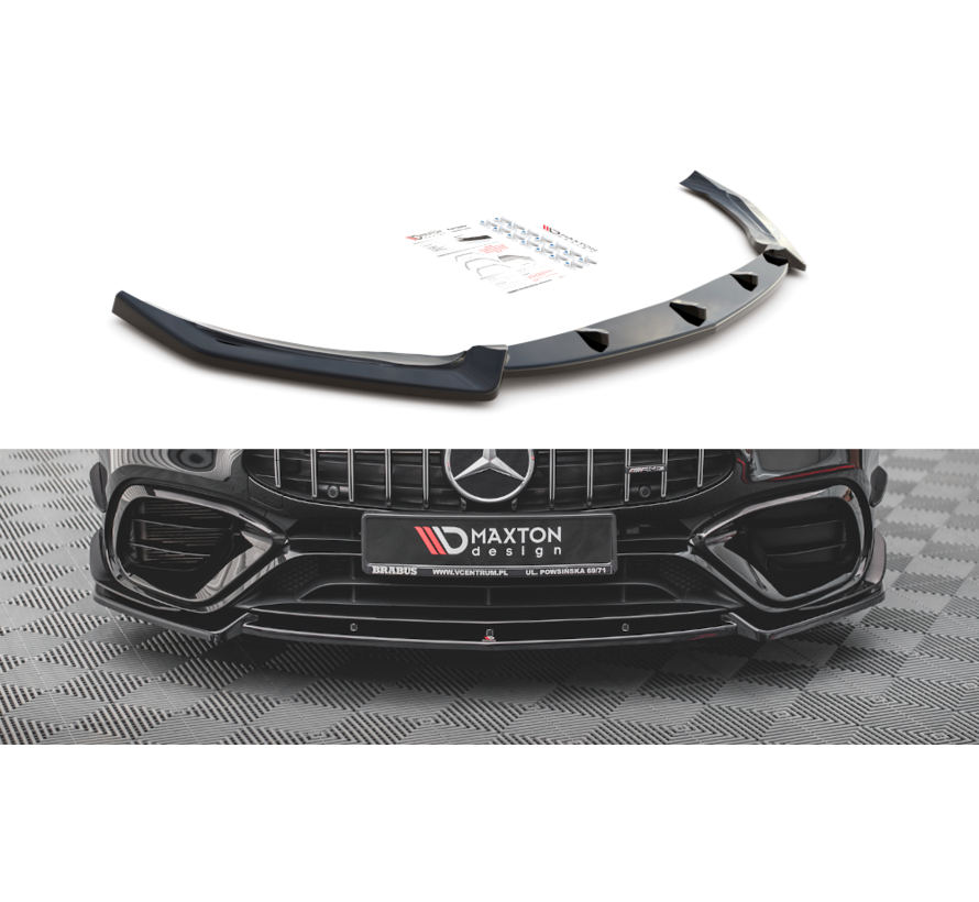 Maxton Design Front Splitter V.2 Mercedes-AMG CLA 45 Aero C118