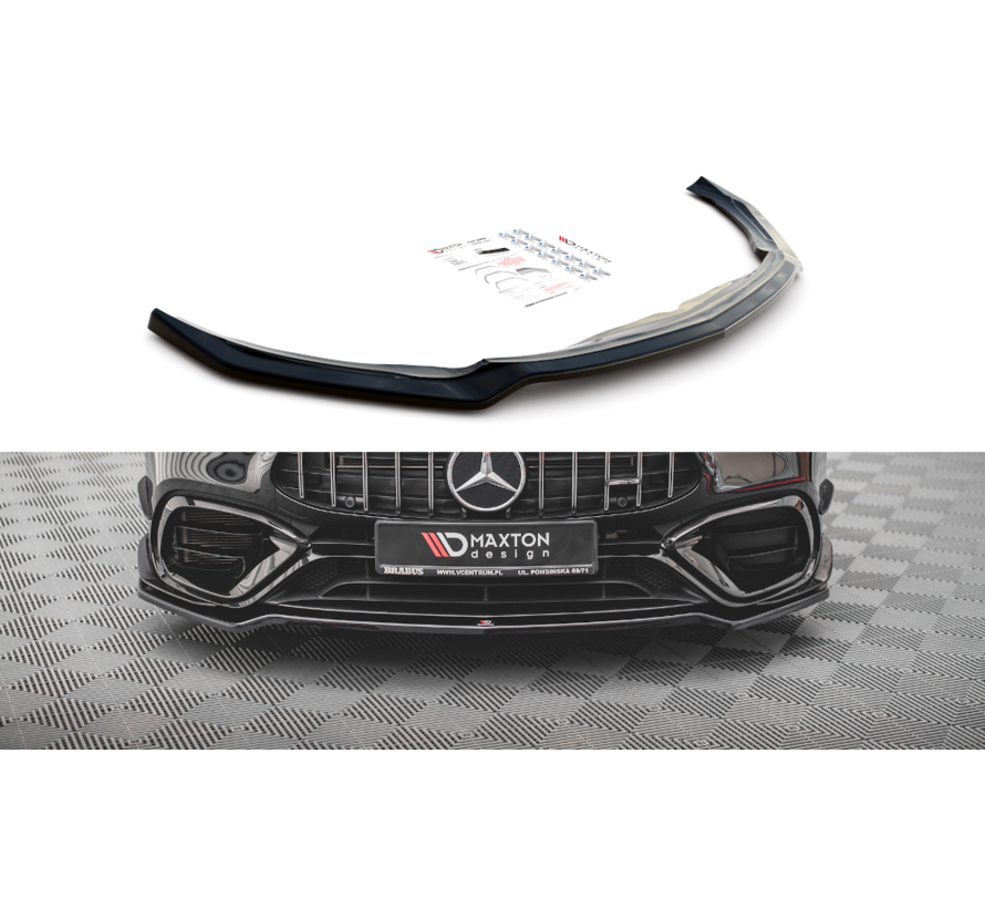 Maxton Design Front Splitter V.1 Mercedes-AMG CLA 45 Aero C118