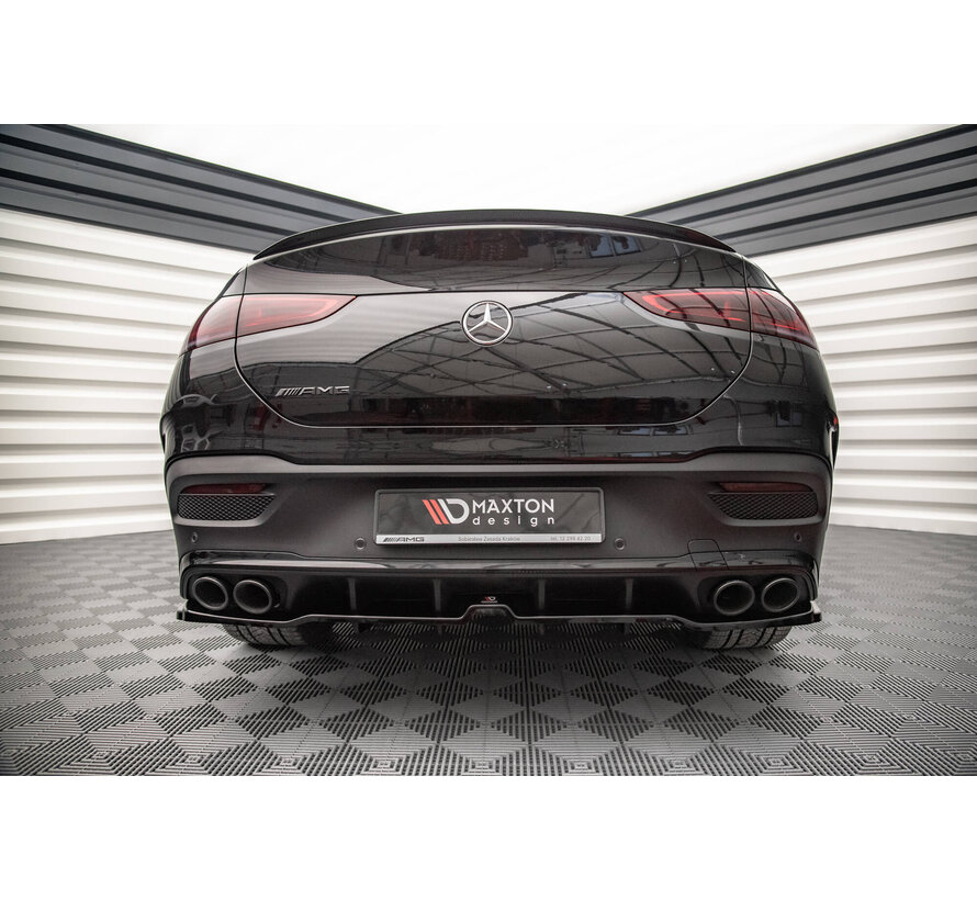 Maxton Design Central Rear Splitter (with vertical bars) Mercedes-AMG GLE Coupe C167