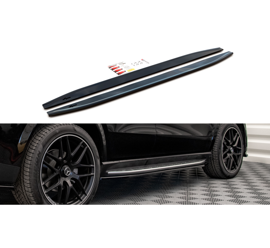 Maxton Design Side Skirts Diffusers Mercedes-AMG / AMG-Line GLE Coupe / SUV C167 / W167