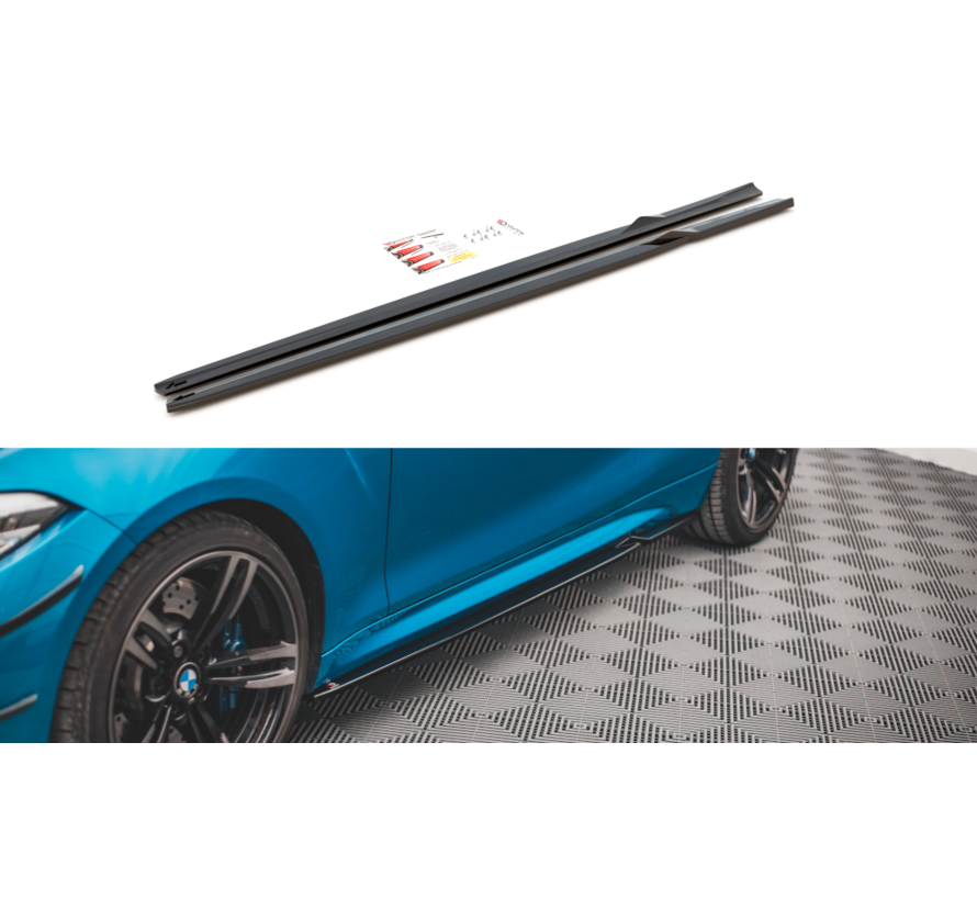 Maxton Design Side Skirts Diffusers V.2 BMW M2 F87