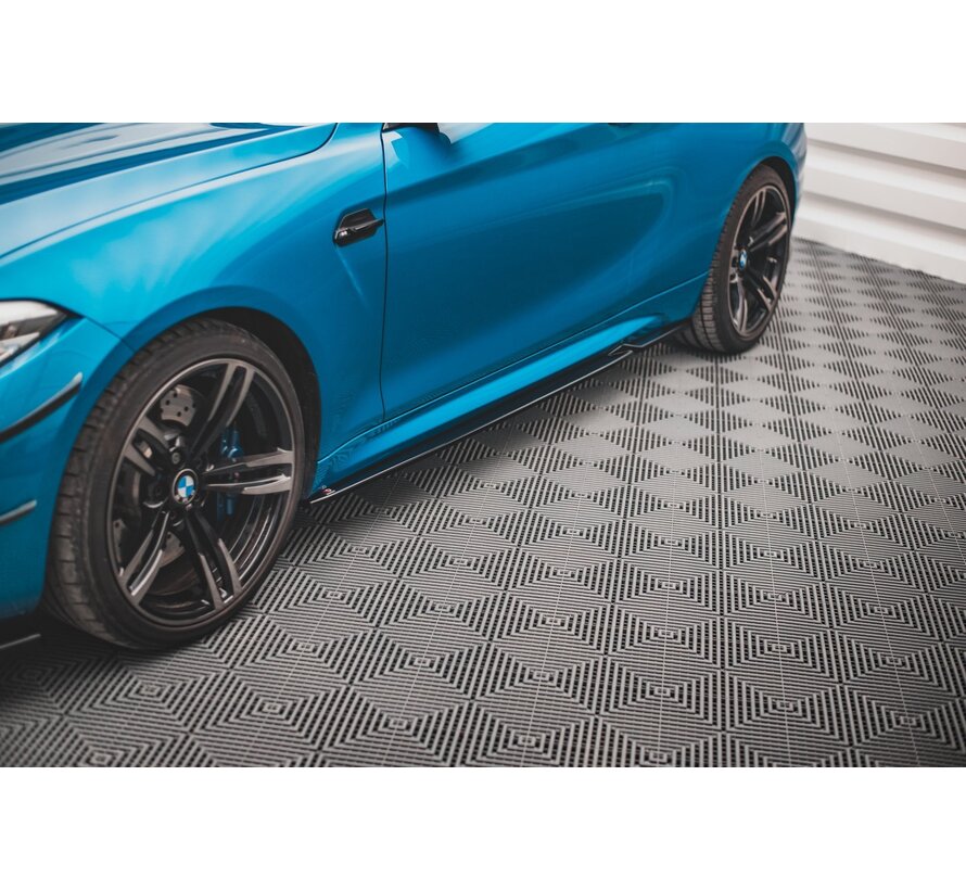 Maxton Design Side Skirts Diffusers V.2 BMW M2 F87