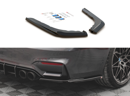 Maxton Design Maxton Design Rear Side Splitters V.2 BMW M4 F82