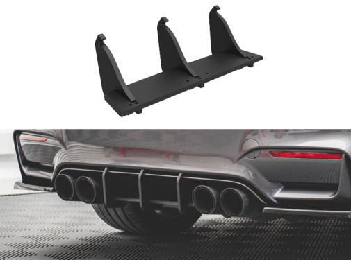Maxton Design Maxton Design Street Pro Rear Diffuser passend voor BMW M4 F82
