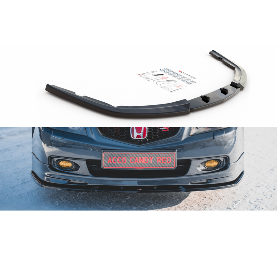 Maxton Design Front Splitter V.2 Honda Accord Mk7 Type-S