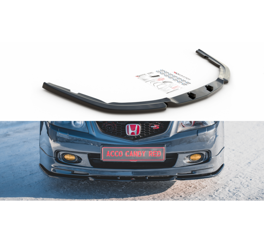 Maxton Design Front Splitter V.3 Honda Accord Mk7 Type-S