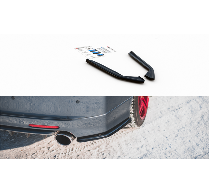 Maxton Design Rear Side Splitters V.2 Honda Accord Mk7 Type-S