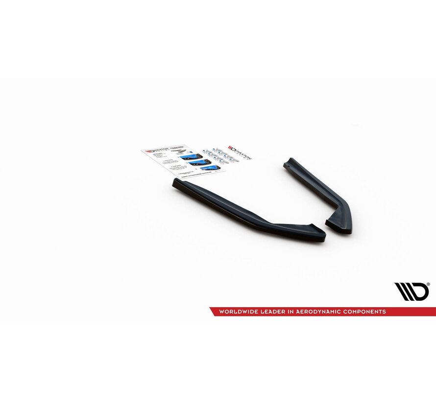 Maxton Design Rear Side Splitters V.2 Honda Accord Mk7 Type-S