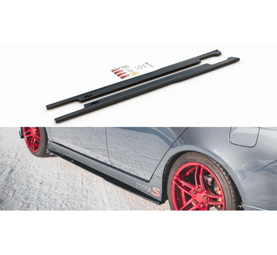 Maxton Design Side Skirts Diffusers V.2 Honda Accord Mk7 Type-S