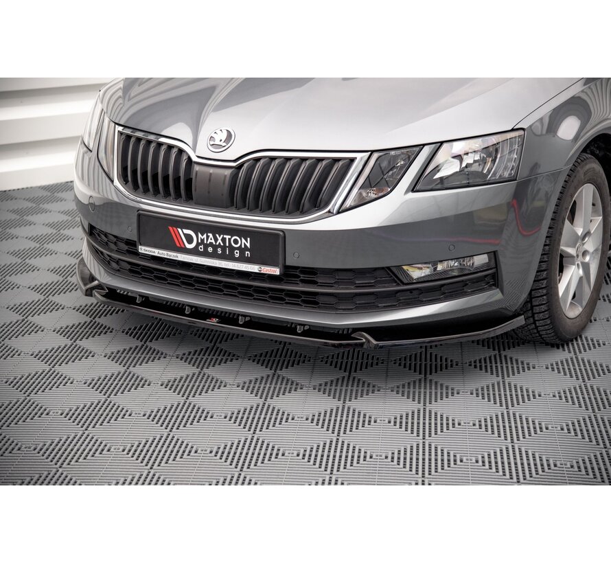 Maxton Design Front Splitter V.1 Skoda Octavia Mk3 Facelift