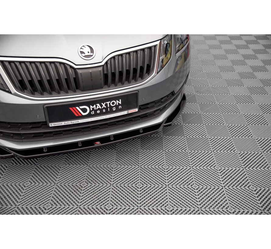 Maxton Design Front Splitter V.2 Skoda Octavia Mk3 Facelift