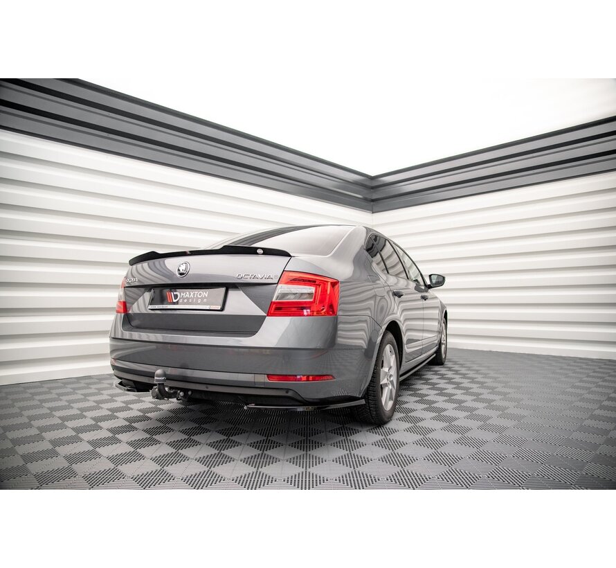 Maxton Design Rear Side Splitters Skoda Octavia Mk3 Facelift